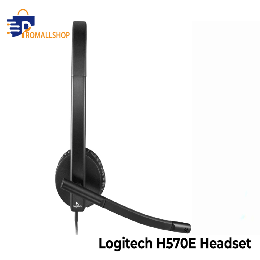 LOGITECH-Corded-USB-Headset-H570E-with-Leatherette-Pad - Promallshop