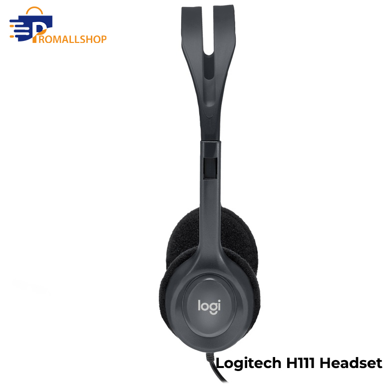 Logitech-Wired-Stereo-Headset-H111 - Promallshop