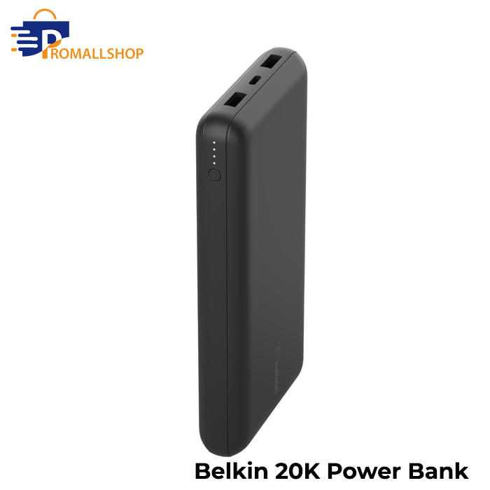 BELKIN-20K-Power-Bank-USB-A-C-15W-Black - Promallshop