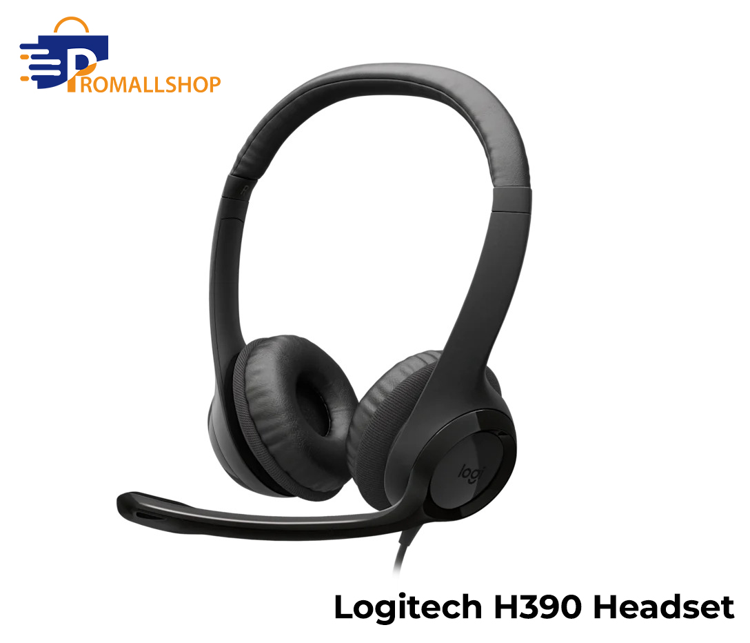 Logitech-H390-USB-Wired-Headset-with-Noise-Canceling-Mic - Promallshop