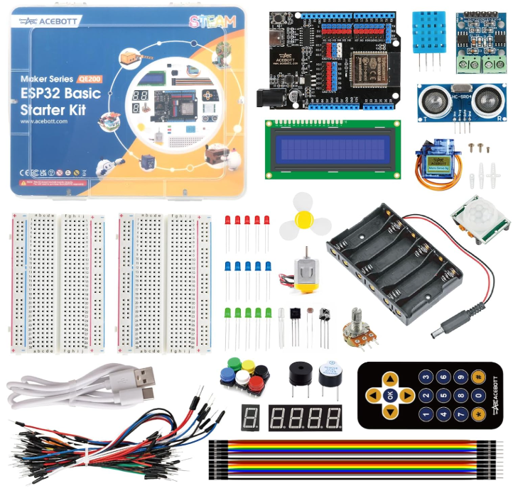 ACEBOTT-QE200-ESP32-Basic-Starter-Kit-for-Arduino-IoT-Learning - Promallshop